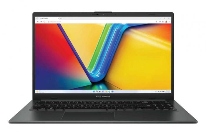 Promo 487 € Asus VivoBook S1504FA-DRNJ1318W, PC portable pas cher Noir fin et léger 15″ antimicrobien nomade 10h AMD Ryzen 5 avec SSD rapide 512 Go