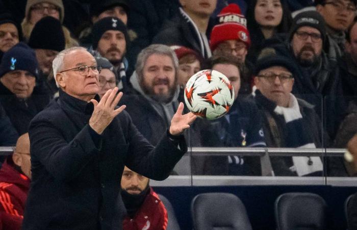 Les mots de Ranieri après Tottenham-Rome