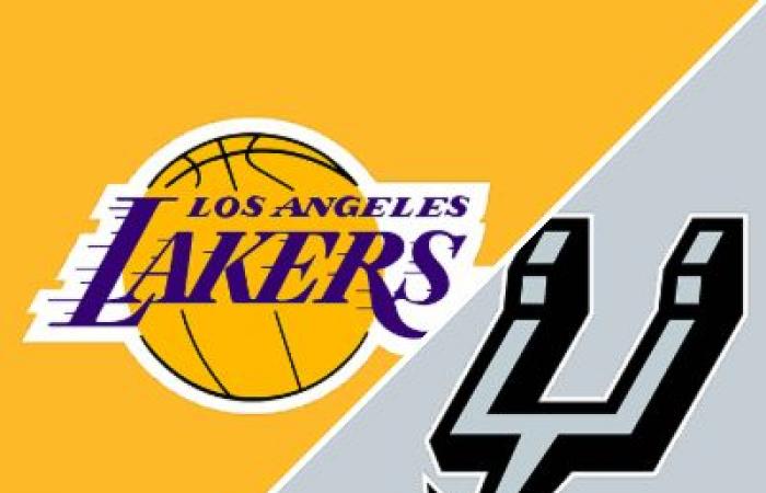 Lakers 119-101 Spurs (27 novembre 2024) Récapitulatif du match