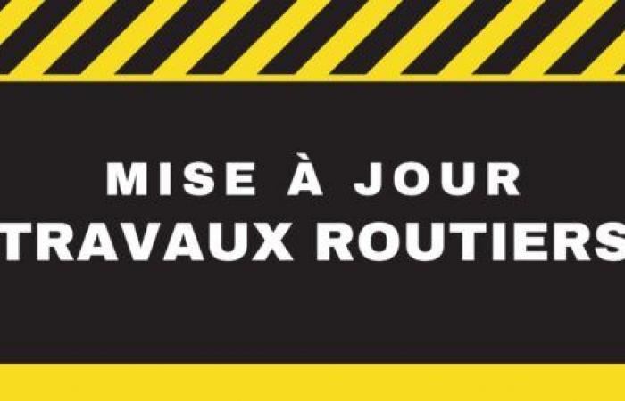 ???? MISE À JOUR TRAVAUX ROUTIERS – 28 novembre 2024