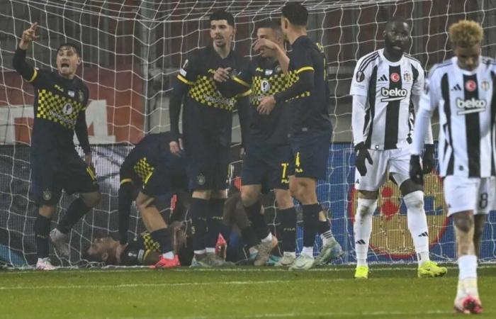 Beşiktaş a perdu 3-1 contre le Maccabi Tel Aviv en Hongrie