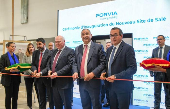 Forvia inaugure une nouvelle usine à Salé