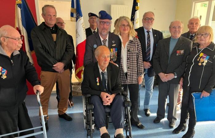 Hubert Cazaillon reçoit la médaille Grand Or de l’UNC