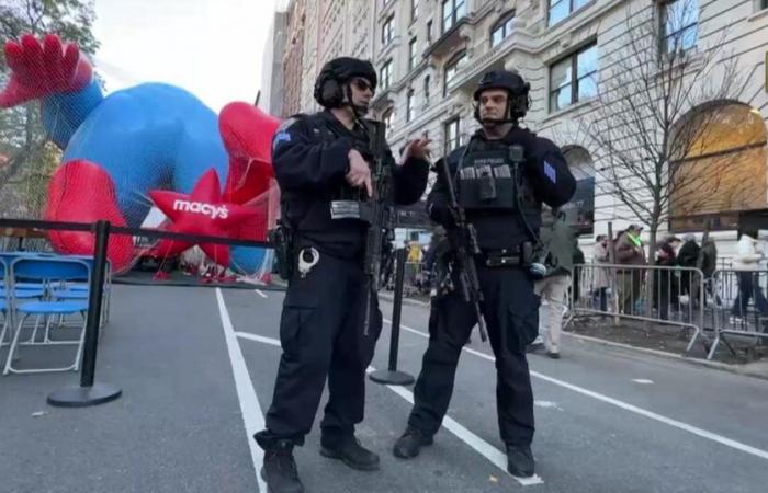 Le NYPD est prêt à assurer la sécurité du public du défilé de Thanksgiving de Macy