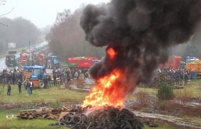 Côtes-d’Armor. Des agriculteurs en colère occuperont le rond-point de Kernilien, près de Guingamp