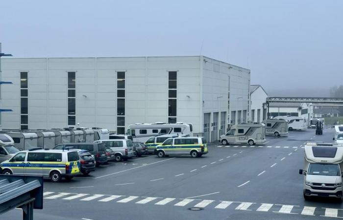 Opération de recherche policière plus importante chez Knaus Tabbert à Jandelsbrunn