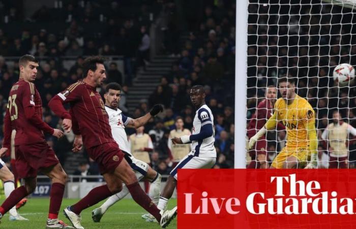 Tottenham 2-2 Roma : Ligue Europa – comme c’est arrivé