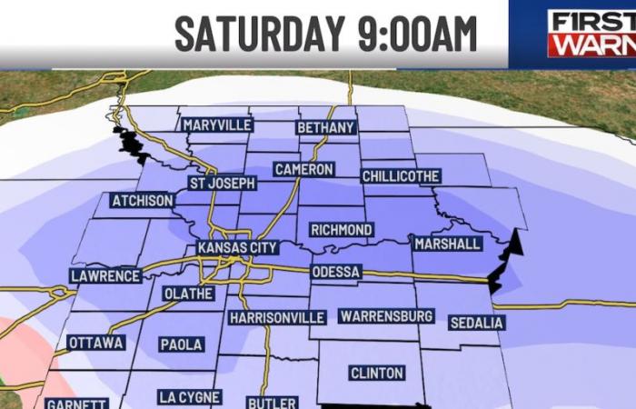 L’air glacial arrive pour Thanksgiving et First Warn est prêt pour la première neige