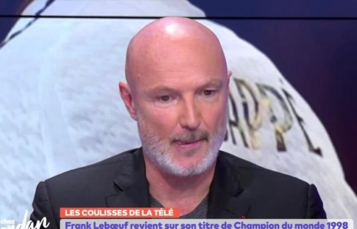 Confessions de Frank Leboeuf sur sa vie privée, le champion du monde a tout prévu