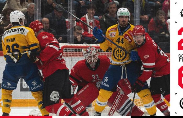 Le LHC tombe à domicile face au HC Davos – Lausanne HC