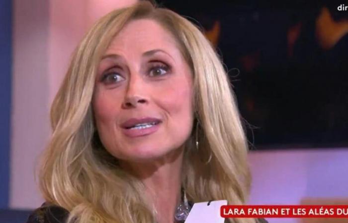 Lara Fabian victime d’un problème vestimentaire en live dans “C à vous”