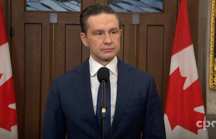 Poilievre accuse Trudeau de « briser » la frontière avec les États-Unis