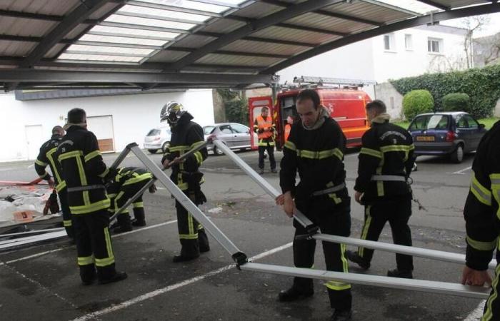 A Plabennec, cette station service prend feu… Vraiment !