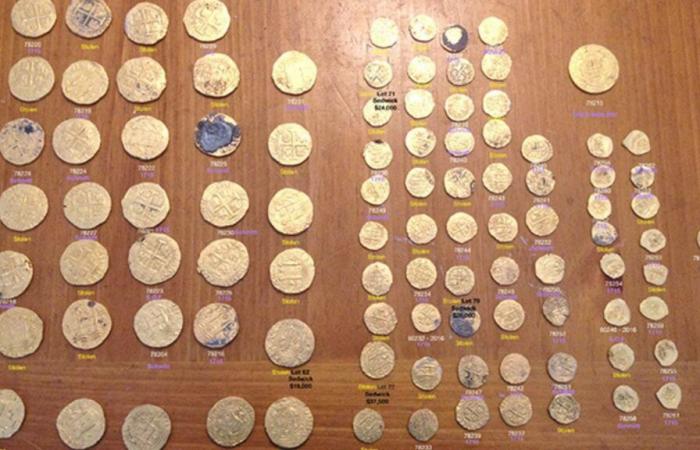 Récupération de 37 pièces d’or volées dans les épaves de la flotte espagnole de 1715, d’une valeur de plus d’un million de dollars