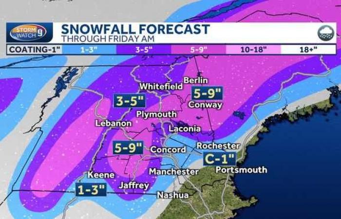 Tempête de Thanksgiving pour apporter de la neige et de la pluie