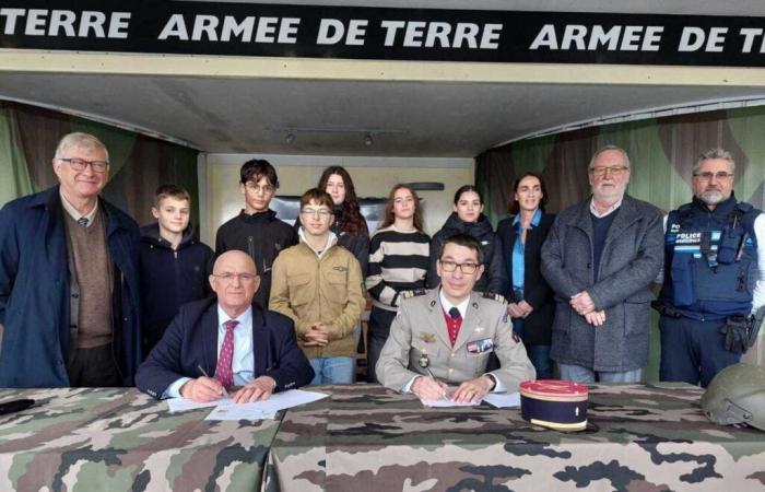 Ce collège est le premier du Morbihan à ouvrir une classe de défense avec l’armée