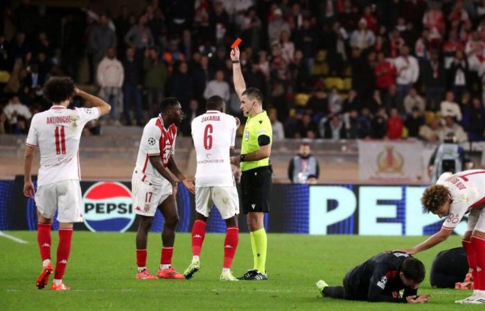 les regrets du Monégasque Denis Zakaria après la défaite contre Benfica mercredi soir (3-2)