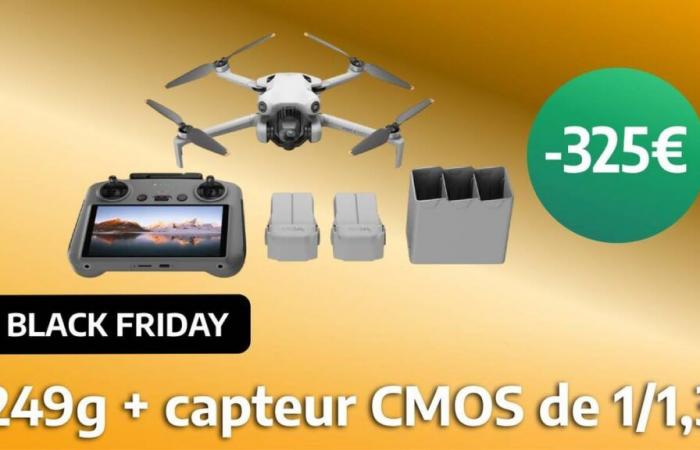 Le DJI Mini 4 Pro atteint un prix rarement vu pour le Black Friday et est l’un des meilleurs drones !