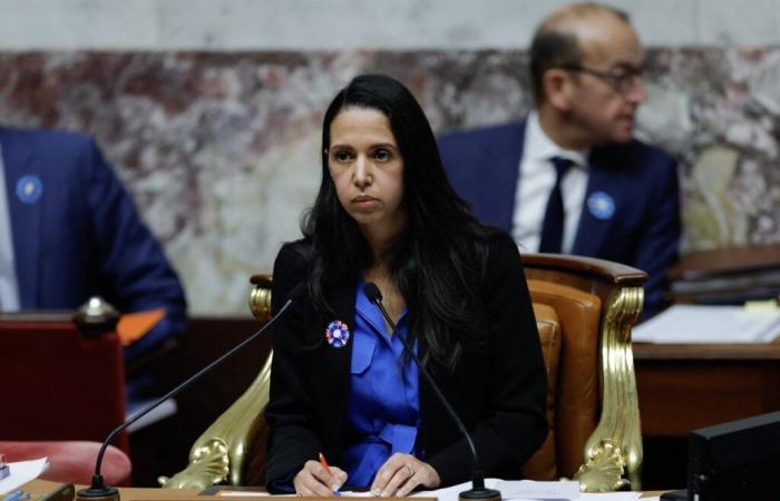 la vice-présidente de l’Assemblée nationale Naïma Moutchou dénonce les menaces proférées par le député LFI Manuel Bompard