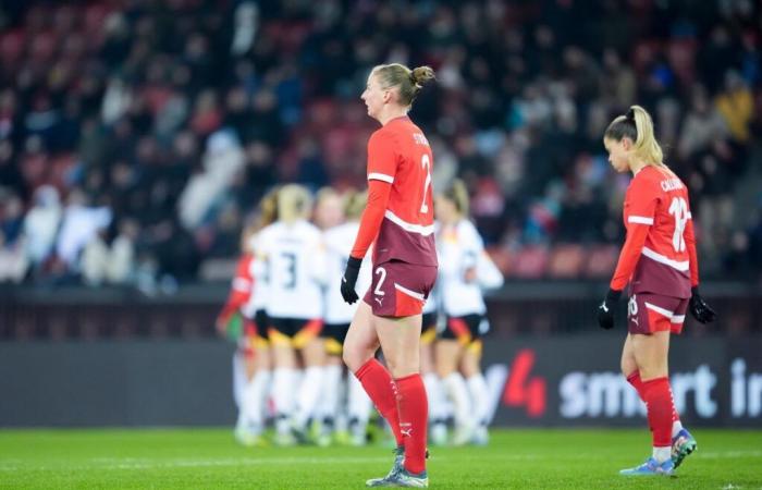 Football féminin : l’Allemagne écrase la Suisse