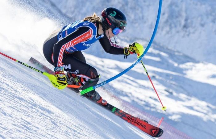 Laurence St-Germain et Mikaela Shiffrin