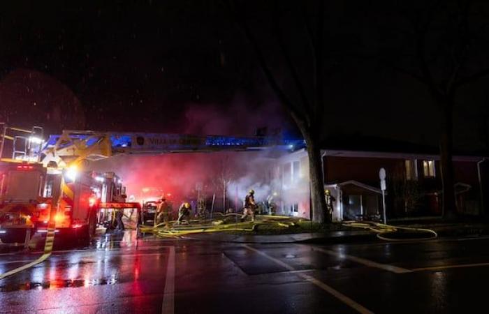 Incendie à Limoilou : un quinquagénaire grièvement brûlé