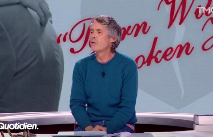 question franche de Yann Barthès, son invité répond tout aussi crûment