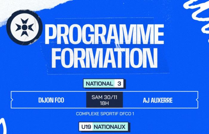 Le programme du week-end de formation AJA