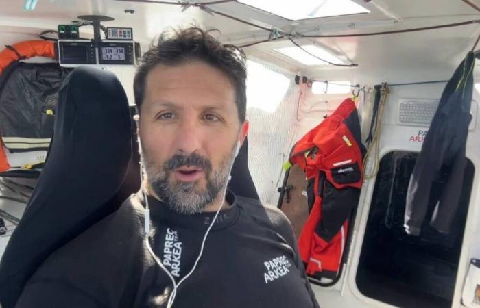 VIDÉO Vendée Globe. Yoann Richomme explique ses options pour échapper à la tempête