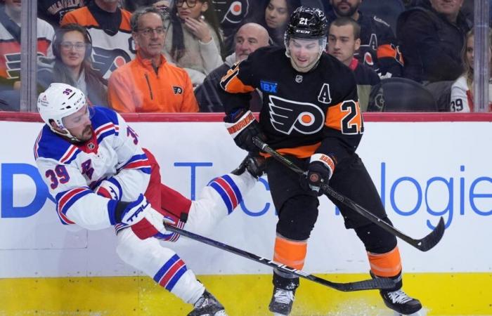 Travis Konecny ​​marque deux fois lors de la victoire 3-1 de Philadelphie contre les Rangers