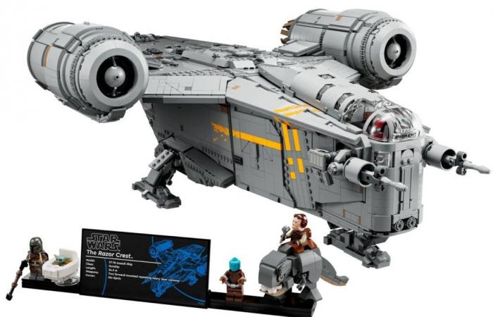 LEGO Star Wars Razor Crest avec plus de 6 000 pièces à un niveau record, Amazon élimine ses stocks