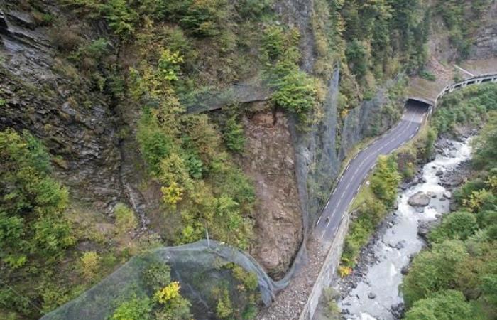 la réouverture des gorges de l’Arly est encore reportée