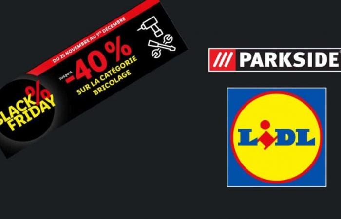 Lidl sort les meilleures promotions Parkside pour sa Black Week : on vous résume tout