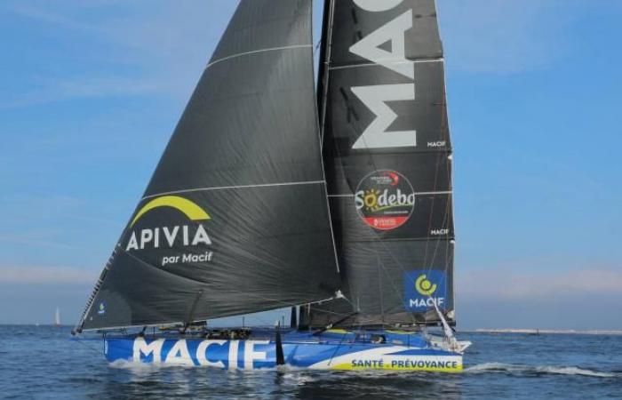 Charlie Dalin premier au Cap de Bonne-Espérance du Vendée Globe