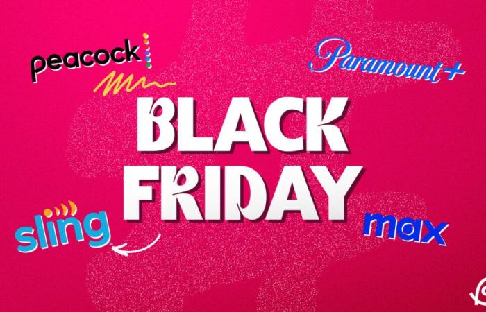 Meilleures offres de streaming du Black Friday à ne pas manquer