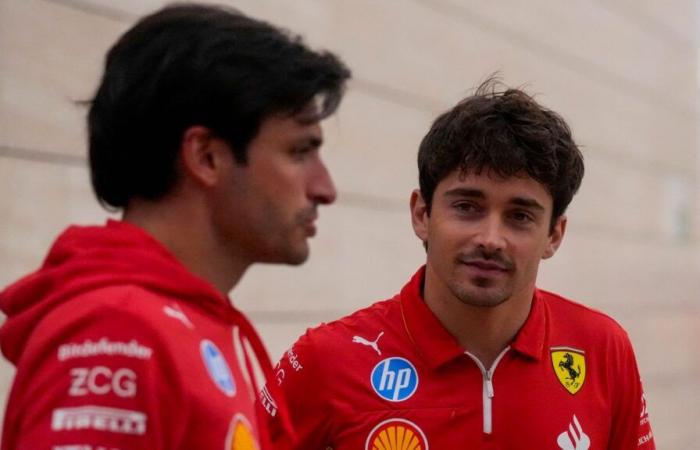 GP du Qatar : Charles Leclerc et Carlos Sainz discutent clairement après le drame de Las Vegas chez Ferrari