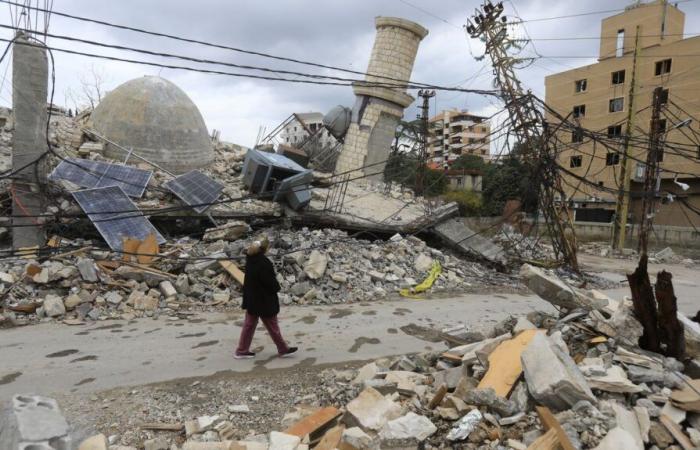 Dans la région de Nabatieh au Liban, les habitants découvrent leurs villages détruits