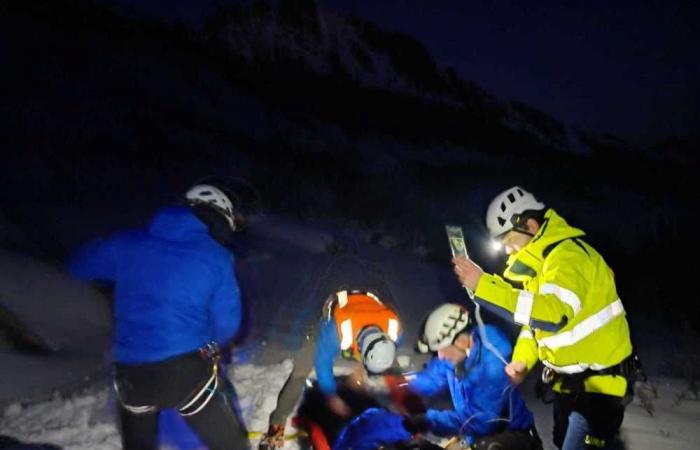 Secours exceptionnel au Rotondu, pour la police de montagne