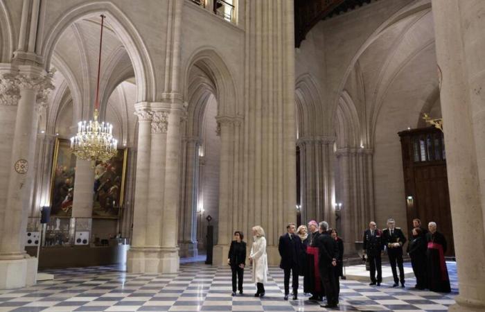 Emmanuel Macron met en scène sa révélation visuelle de Notre-Dame