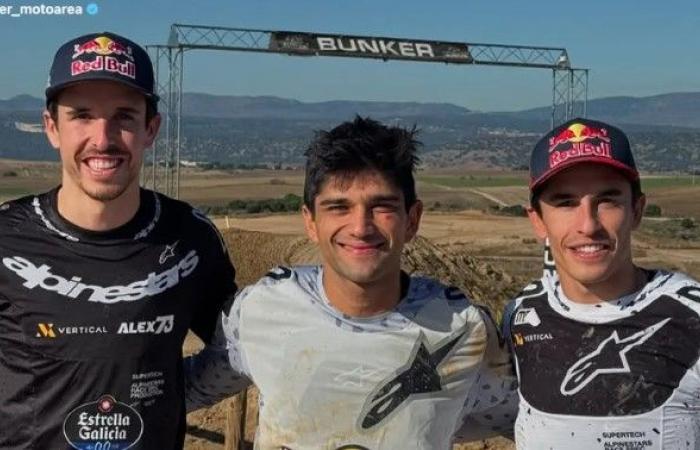 Jorge Martin a fait du motocross avec le Marquez et voici le résultat !