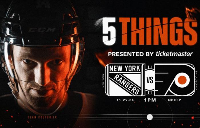 5 choses : Flyers contre Rangers