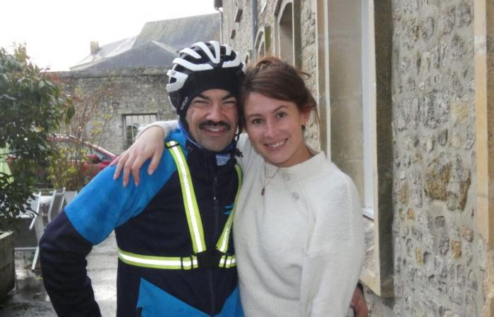 Il fait du Puy-de-Dôme à Carentan à vélo pour sensibiliser à la maladie d’Alzheimer