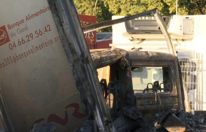 indignation à Nîmes après l’incendie des camions de la Banque Alimentaire