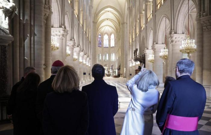 Le jour où j’ai visité Notre-Dame restaurée, courant derrière Emmanuel Macron