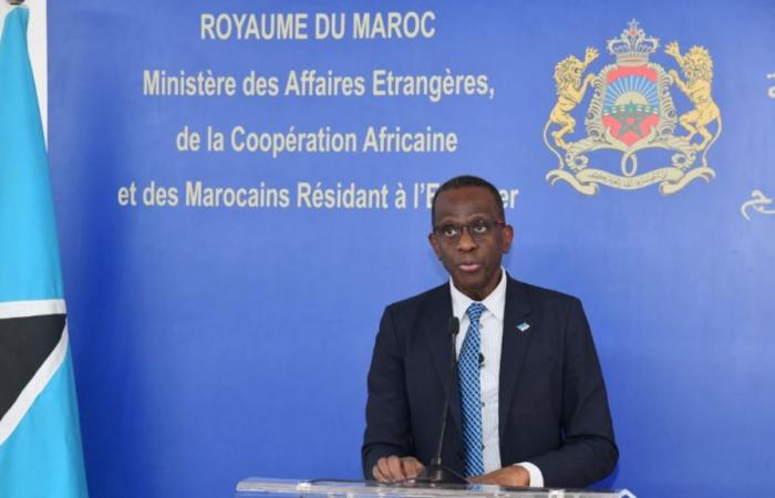 Sainte-Lucie réaffirme son plein soutien à la souveraineté du Maroc sur son Sahara et exprime sa grande appréciation pour la Vision de Sa Majesté le Roi en matière de solidarité et de coopération Sud-Sud active.