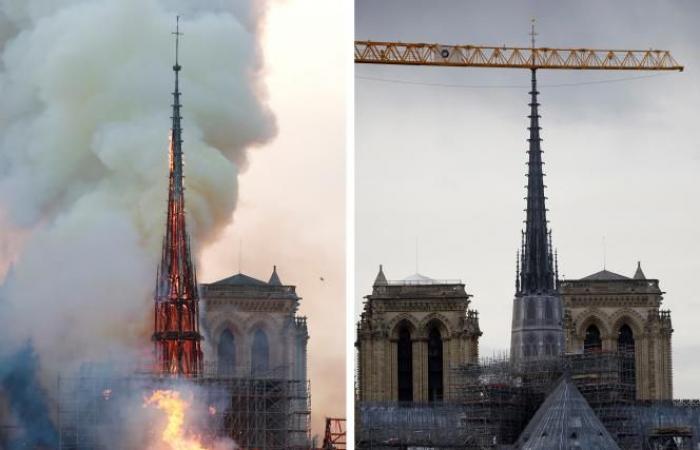 Le nouvel éclat de Notre-Dame de Paris se dévoile au monde entier lors d’une dernière visite de Macron (photos)