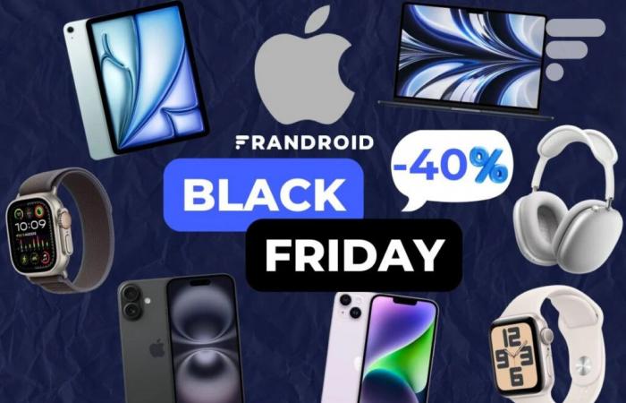 même les produits Apple ne peuvent pas résister au Black Friday