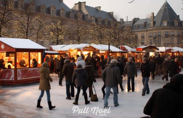 Lorient. Le marché de Noël anime la place d’Alsace Lorraine en décembre