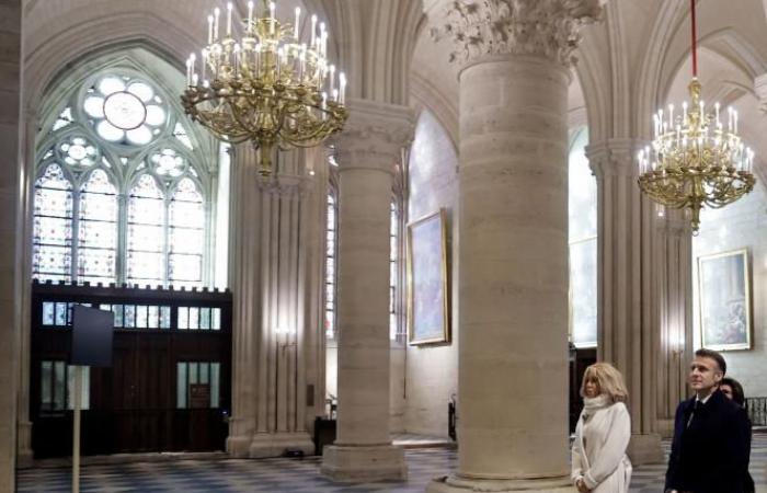 Le nouvel éclat de Notre-Dame de Paris se dévoile au monde entier lors d’une dernière visite de Macron (photos)