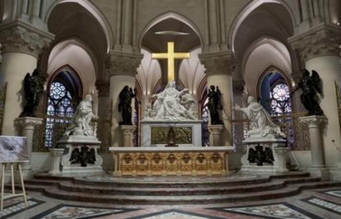 les premières images de l’intérieur de la cathédrale restaurée